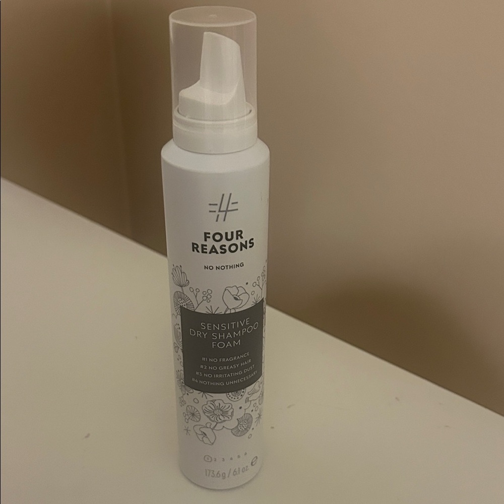 No Nothing Four Seasons Sensitive Dry Foam Shampoo. New